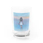 CherryBlossomのチェリーブロッサム＆あみちゃん Water Glass :front