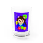 greetenの猫 侍くん 和柄 Water Glass :front