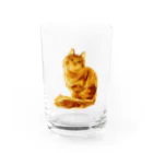 cats of hachiwabi🌱の046はちわびねこグッズ Water Glass :front