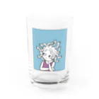 杜の魚の窓辺のメデューサ Water Glass :front