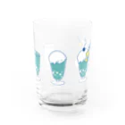 くまとソーダのくまとソーダ Water Glass :front