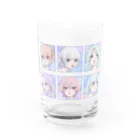 貝柱のgirls Water Glass :front