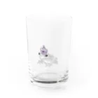 honeybearの王冠カエル Water Glass :front