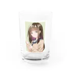 yanchikiのオリキャラグッズ店の林原　かすみ Water Glass :front