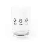 Andiamoの穀物トリオ Water Glass :front