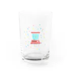 サトウノリコ*の【昭和】ウォーターゲーム（クリア） Water Glass :front