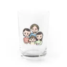 ねずみのかぞく Water Glass :front