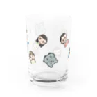 ねずみのみんな Water Glass :front