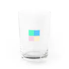 neboworksのなんか読み取れそうなシカク Water Glass :front