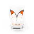 さちこの生物雑貨のツマベニチョウ Water Glass :front