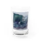 muguroの宝石シリーズ 鉱物 フローライト Water Glass :front