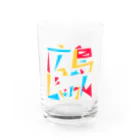 うさぎちゃんアイランドの広島じゃけん Water Glass :front