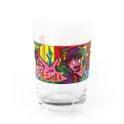 パーツイシバ公式タレントショップの踊れ！パーツイシバ Water Glass :front