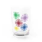 Contemporary　ArtのMysterious'Art Water Glass :front