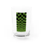 bonnylochの七宝繋ぎ_LightGreen Water Glass :front