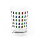 さちこの生物雑貨のオオセンチコガネ Water Glass :front