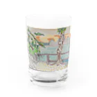 エド・ワード【江戸鉾の愛殿原】。の不忍池 Water Glass :front