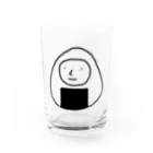 きりん　たかひろのおにぎり Water Glass :front