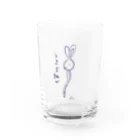 char pottery のうさぎ跳び Water Glass :front