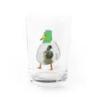 TORISUKI（野鳥・鳥グッズ）のカモかもしれない Water Glass :front