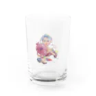 ゆりあの水瓶座（Aquarius） Water Glass :front