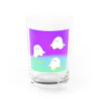 草かんむりのオバケ会議 Water Glass :front