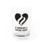 森川愛と鈴木玄太朗 official goodsの森川愛と鈴木玄太朗　official goods Water Glass :front