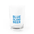 BLUE ISLAND BEER グッズストアのBLUE ISLAND BEERグッズ グラス前面