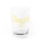 週刊少年ライジングサンズのShoogle(シューグル) Yellow Line Water Glass :front