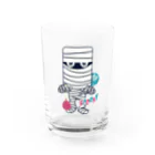 キッズモード某の夏祭り帰りのミイラ男 Water Glass :front