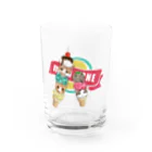 みきぞーん｜保護猫 ミッキー画伯と肉球とおともだちのrui & ram & ta-chan ice Water Glass :front