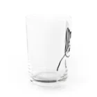 フクハラアキコのしましまのねこ Water Glass :front