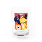 JJCIRCUS物販会場の集合絵 Water Glass :front