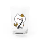  ふじねこ屋のアルトクラリネット Water Glass :front