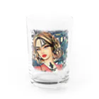 【ホラー専門店】ジルショップのアメリカン女性 Water Glass :front