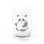  森元紀子 ｜ten sen enのパンダ Water Glass :front