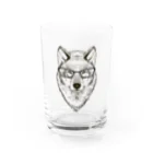 yukichanの狼　-オオカミ- Water Glass :front