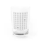 わらびやのクオッカワラビーとおにぎり Water Glass :front