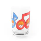 ソーメンズのおんぷちゃん Water Glass :front