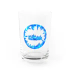 R☆worldのリアル風ブルークリスタルの洞窟 Water Glass :front