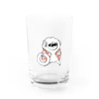 かわいいコーギーのサマーメルシー Water Glass :front