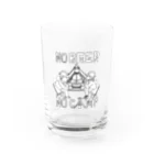 WantaBeerのNO BEER NO CAMP Water Glass :front