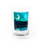 R☆worldの夏の夜空 Water Glass :front