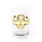 マッチョ系動物のマッチョのフトアゴくん Water Glass :front