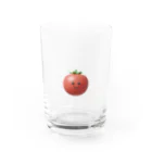 Aランチサラダ付SHOPの3Dのトマトさん Water Glass :front