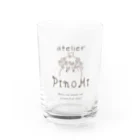  PinoMi's room【雑貨屋】のピノミくん Water Glass :front