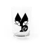 やまねこデザイン WEB SHOPのやまねこくん Water Glass :front