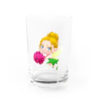 鳥取チアリーディングチーム　フェアリーズのフェアリーズグッズ　シンプル Water Glass :front