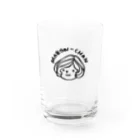 RiraRiraはんこのマロンちゃん Water Glass :front