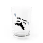 nyakamoのgentleman cat like water - 2018 summer - Water Glass :front